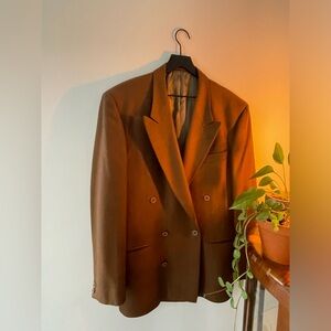 Valentino Virgin Wool + Cashmere Blazer